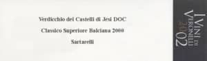 2002 Super Tre Stelle - Balciana 2000