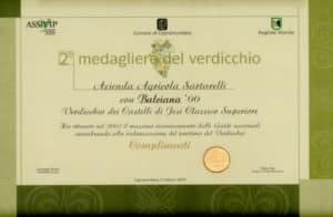 Balciana 2000 - 2° Medagliere del Verdicchio 2003