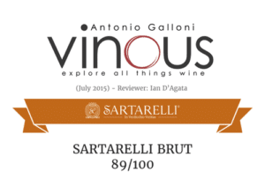 2015 Galloni's Vinous - Sartarelli Brut