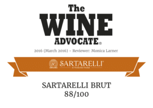 2016 The Wine Advocate - Sartarelli Brut