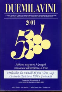 Balciana Sartarelli 1998 - 5 Grappoli 2001