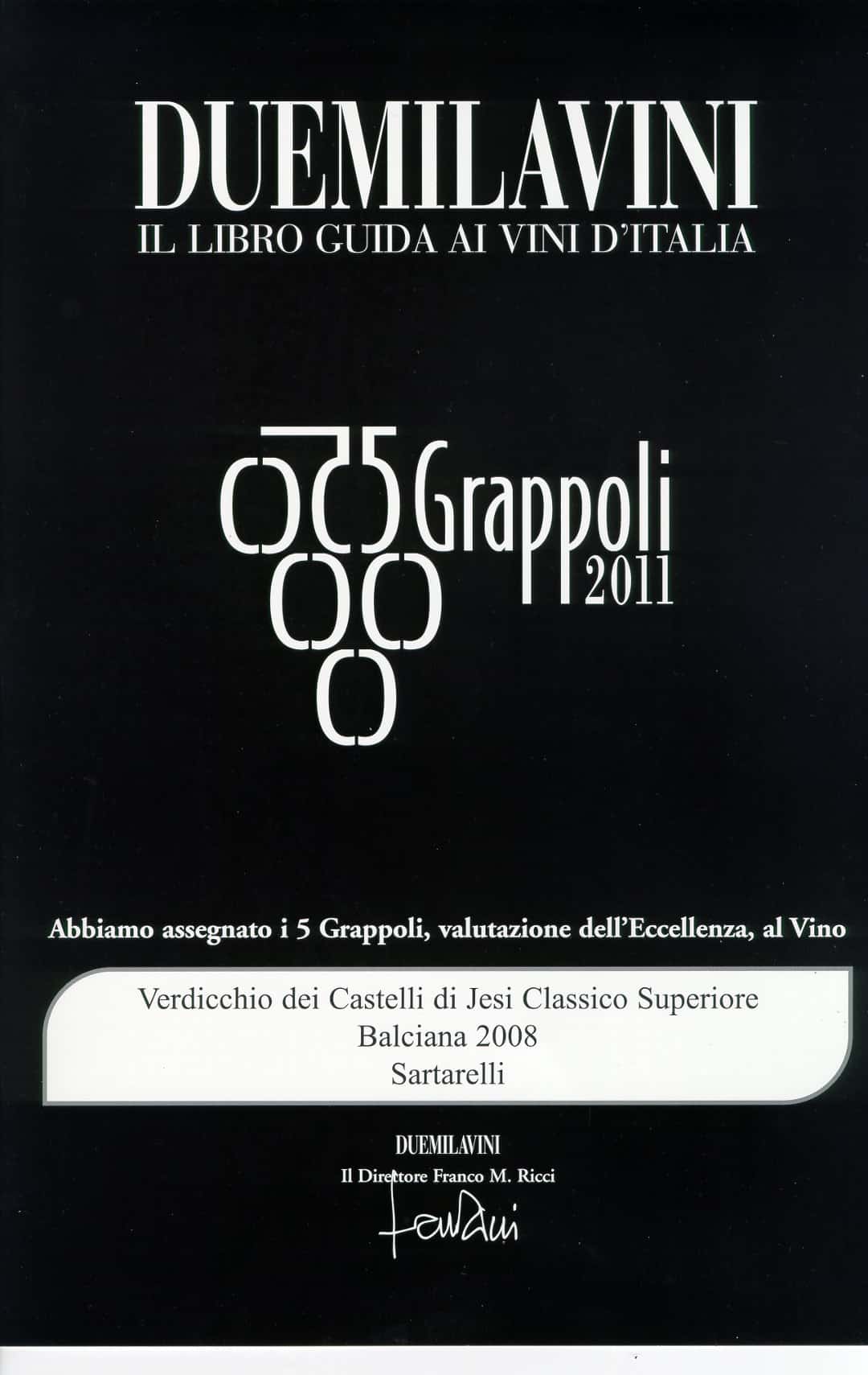 Balciana 2008 - 5 Grappoli 2011