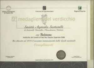 Balciana 2008 - 9° Medagliere del Verdicchio 2011